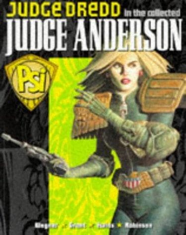 Cover of Judge Dredd in the collected Judge Anderson