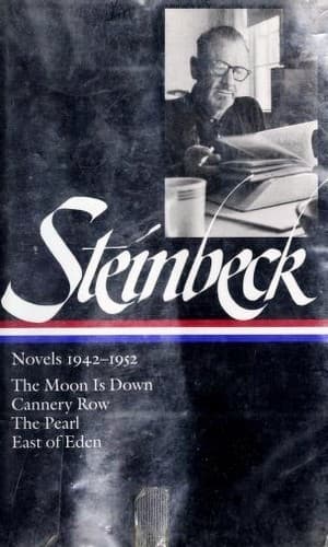 Cover of Novels 1942-1952 (Cannery Row / East of Eden / Moon is Down / Pearl)