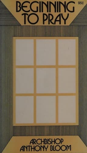 Cover of Beginning to Pray
