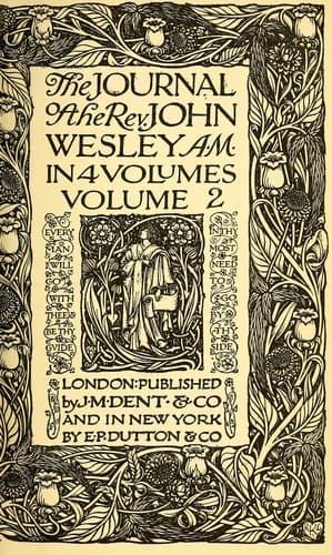 Cover of The Journal of Rev. John Wesley