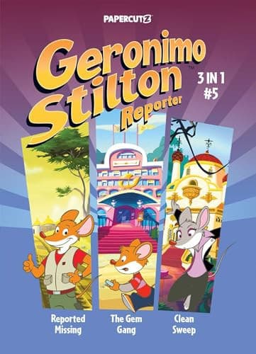 Cover of Geronimo Stilton Reporter 3 in 1 Vol. 5