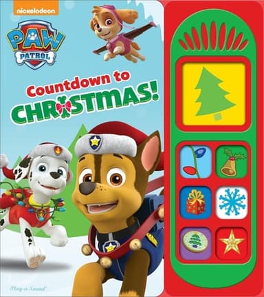 Cover of Nickelodeon PAW Patrol Countdown to Christmas!