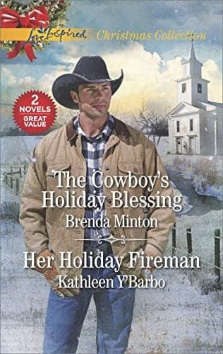Cover of Cowboy's Holiday Blessing and Her Holiday Fireman