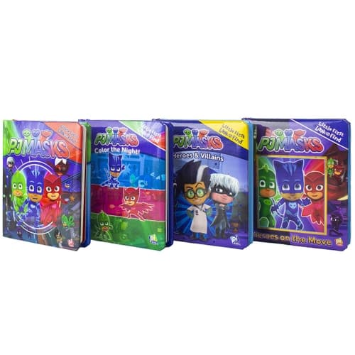 Cover of PJ Masks Little First Look and Find 4 Books