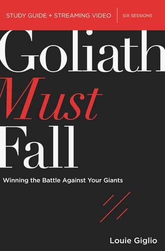 Cover of Goliath Must Fall Study Guide Plus Streaming Video