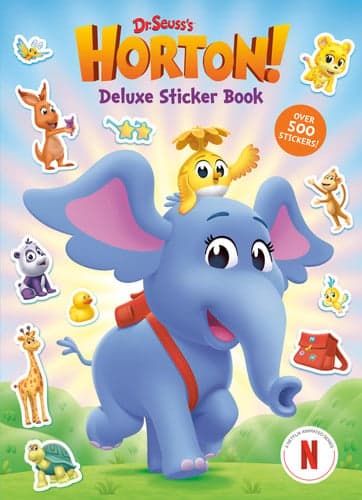 Cover of Dr. Seuss's Horton! Deluxe Sticker Book
