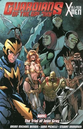 Cover of Guardians of the Galaxy/All-New X-Men