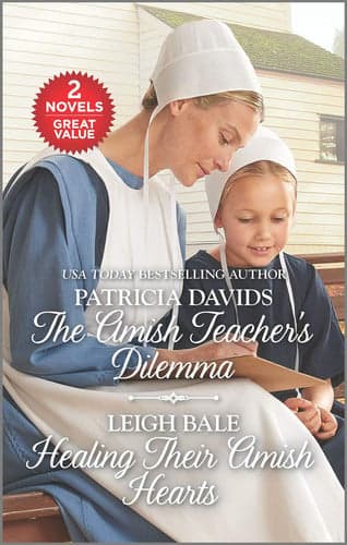 Cover of Amish Teacher's Dilemma and Healing Their Amish Hearts