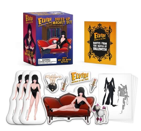 Cover of Elvira Dress-Up Magnet Set