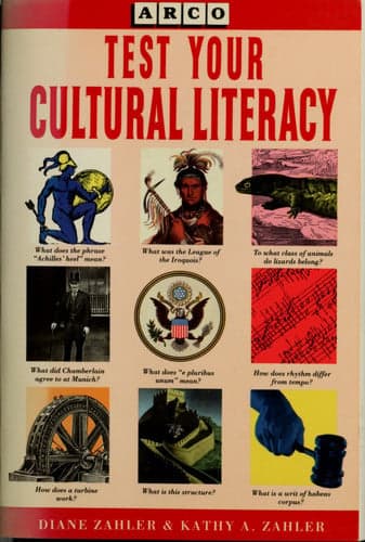 Cover of Test Your Cultural Literacy Zahler/Zahler