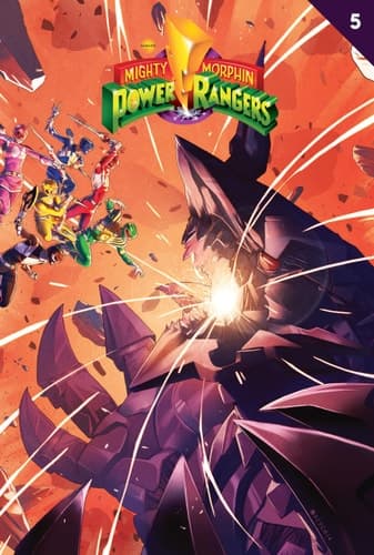 Cover of Mighty Morphin Power Rangers #5