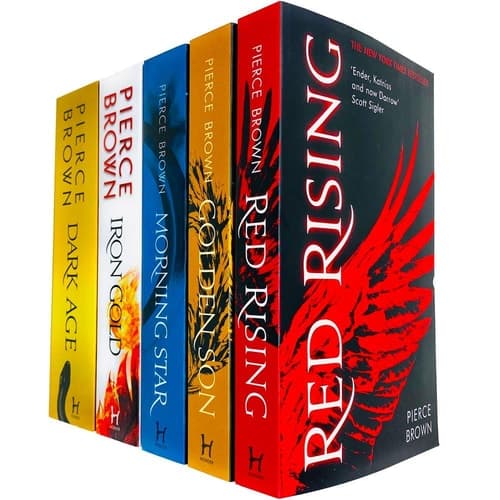 Cover of Red Rising Series Collection 5 Books Set Bundle (Red Rising, Golden Son, Morning Star, Iron Gold, Dark Age)