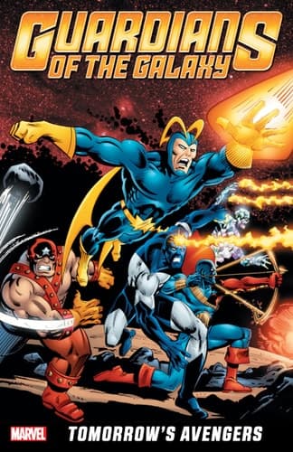 Cover of Guardians of the Galaxy, tomorrow's Avengers