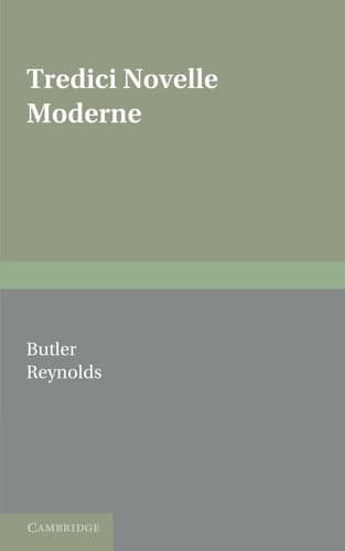 Cover of Tredici novelle moderne