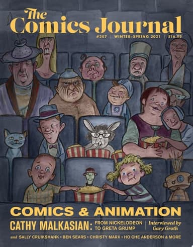 Cover of Comics Journal #307 (the Comics Journal)