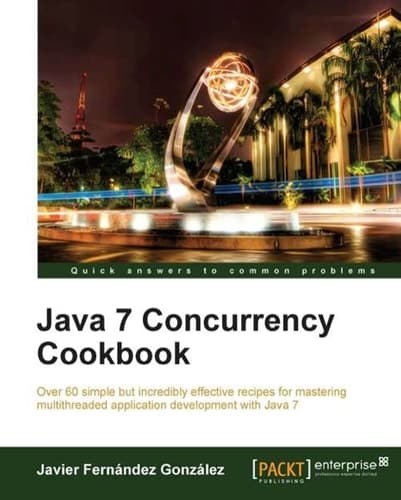 Cover of Java 7 Concurrency Cookbook