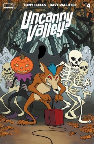 Cover of Uncanny Valley #4