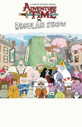 Cover of Adventure Time x Regular Show