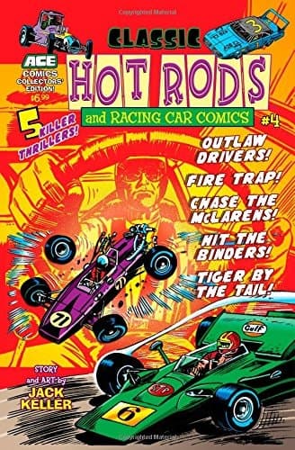 Cover of Classic Hot Rods and Racing Car Comics #5