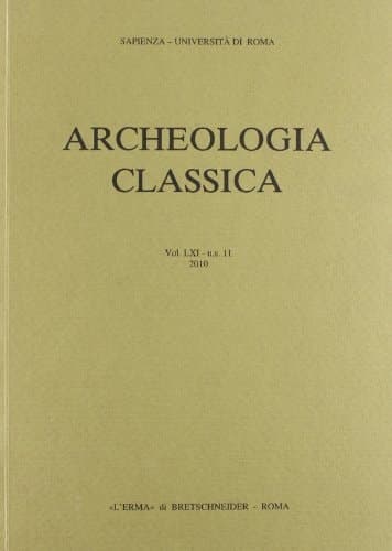 Cover of Archeologia Classica 2010 Vol61, Ns 11