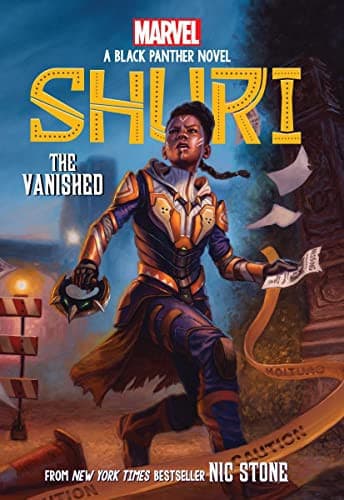 Cover of Vanished (Shuri: a Black Panther Novel #2)