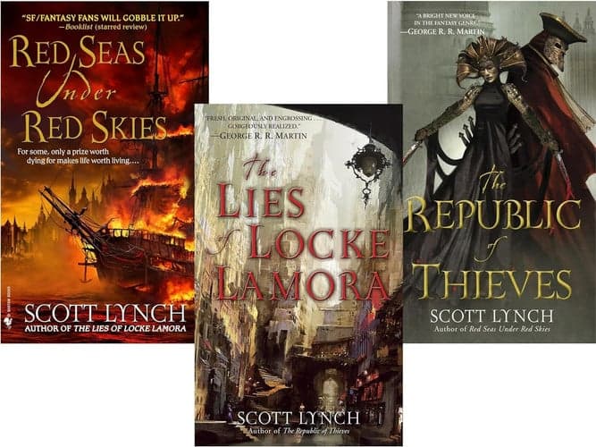 Cover of The Lies of Locke Lamora / Red Seas Under Red Skies