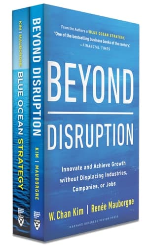 Cover of Blue Ocean Strategy + Beyond Disruption Collection (2 Books)