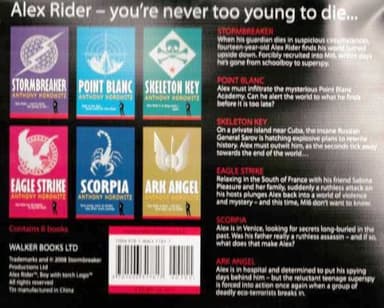 Cover of Alex Rider Deluxe Tin Gift Pack