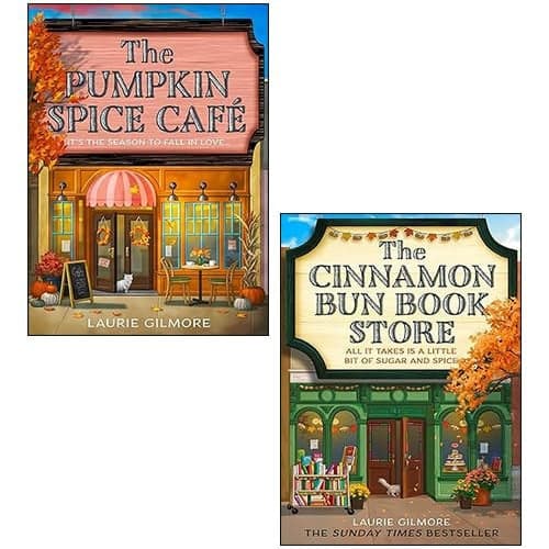 Cover of The Pumpkin Spice Café / The Cinnamon Bun Book Store