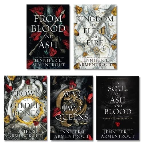 Cover of Blood and Ash Complete Series Collection Set, Books 1-5