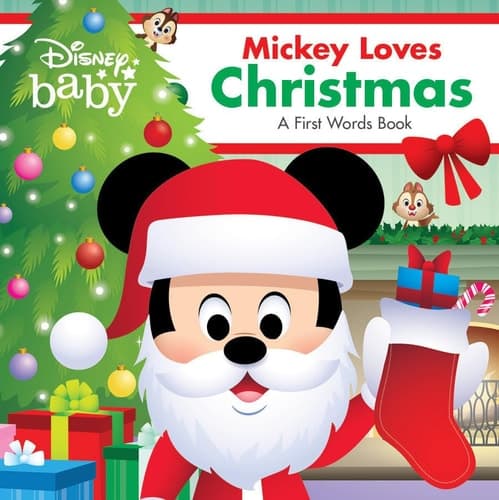 Cover of Disney Baby : Mickey Loves Christmas