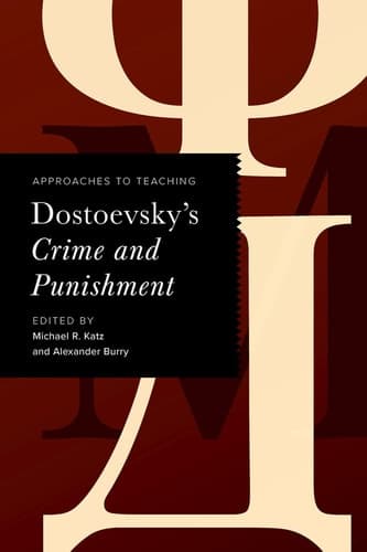 Cover of Approaches to Teaching Dostoevsky's Crime and Punishment