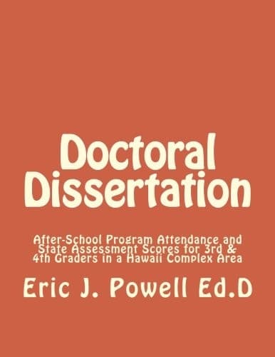 Cover of Doctoral Dissertation