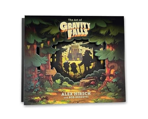 Cover of The Art of Gravity Falls