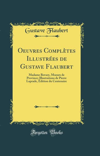 Cover of Madame Bovary, mœurs de province