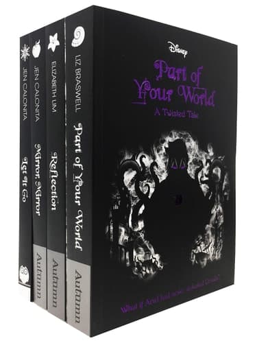 Cover of Disney Twisted Tales Collection 4 Books Set by Liz Braswell