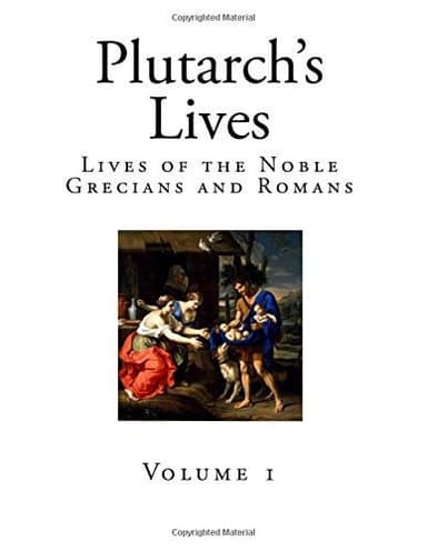 Cover of Selected Lives from the Parallel Lives of the Noble Grecians and Romans