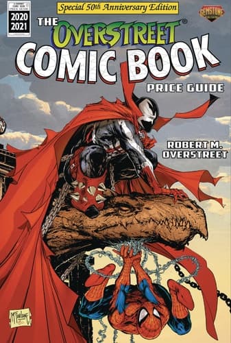 Cover of OVERSTREET COMIC BOOK PRICE GUIDE HC VOL 50 SPIDER-MAN SPAWN