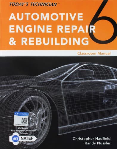 Cover of Classroom Manual for Hadfield/Nussler's Today's Technician