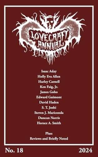 Cover of Lovecraft Annual No. 18 (2024)