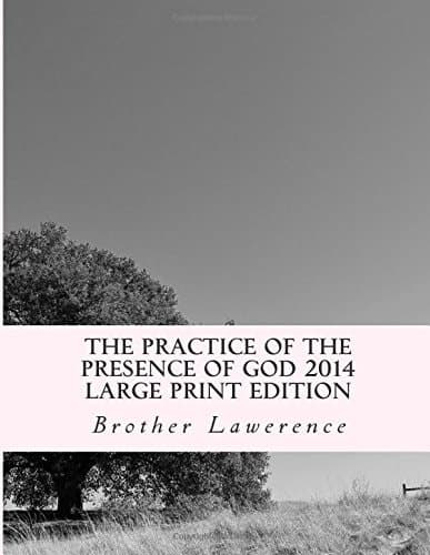 Cover of Practice of the Presence of God 2014 Large Print Edition