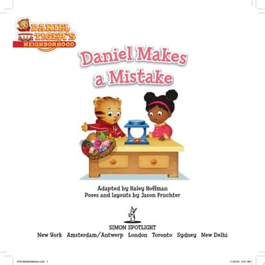 Cover of Daniel Makes a Mistake