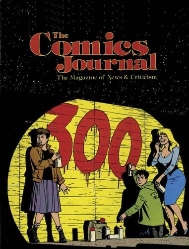 Cover of Comics Journal #300