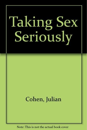 Cover of Taking sex seriously