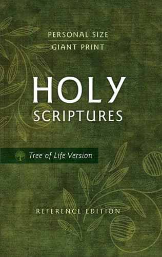 Cover of TLV Personal Size Giant Print Reference Bible, Holy Scriptures, Hardcover