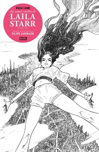 Cover of Many Deaths of Laila Starr, the Pen and Ink #1