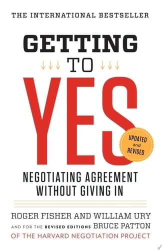 Cover of Getting to Yes: Negotiating Agreement without Giving In