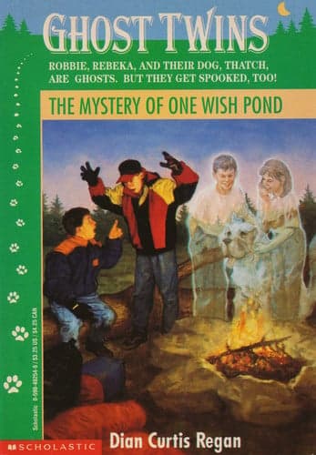 Cover of The Mystery of One Wish Pond (Ghost Twins, No 2)