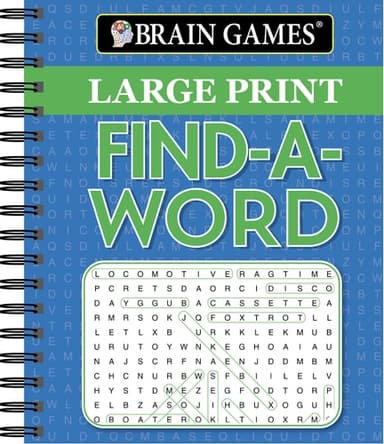 Cover of Brain Games Find-a-Word