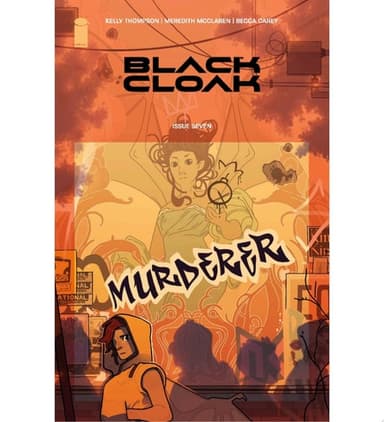 Cover of Black Cloak #7